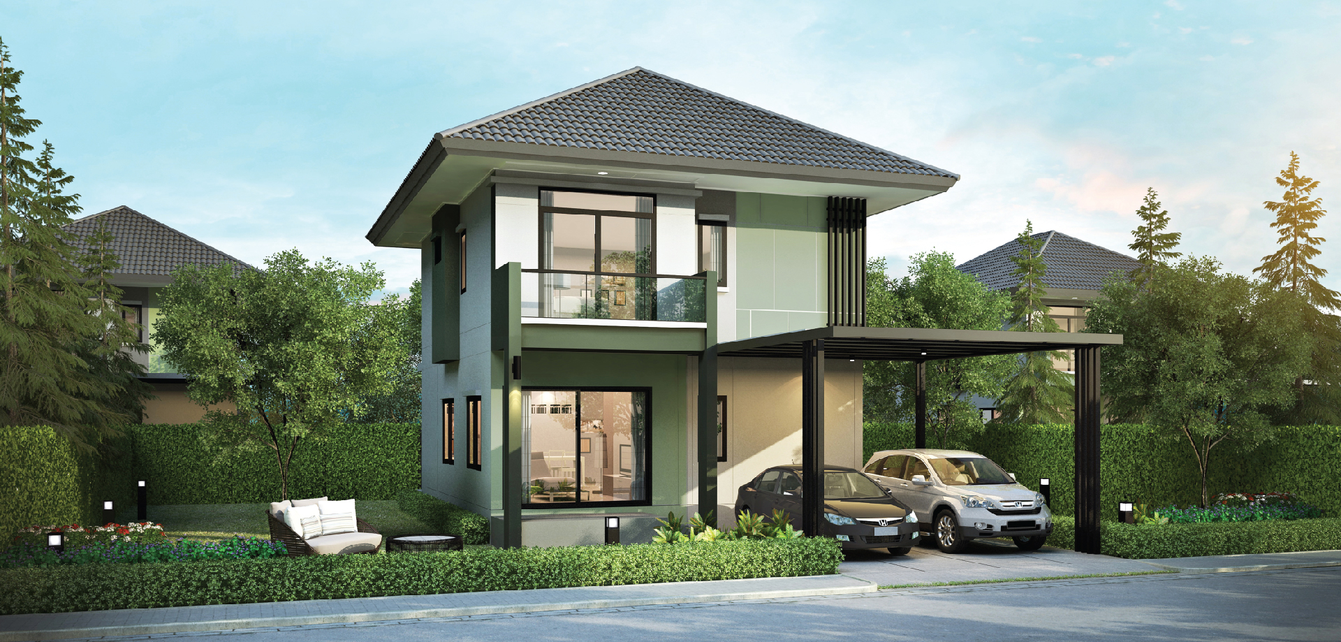 รูปภาพ พร้อม @ สินทวี การ์เด้น สุขุมวิท - บ้านฉาง (Prom Sinthawee Garden Sukhumvit - Baan Chang)