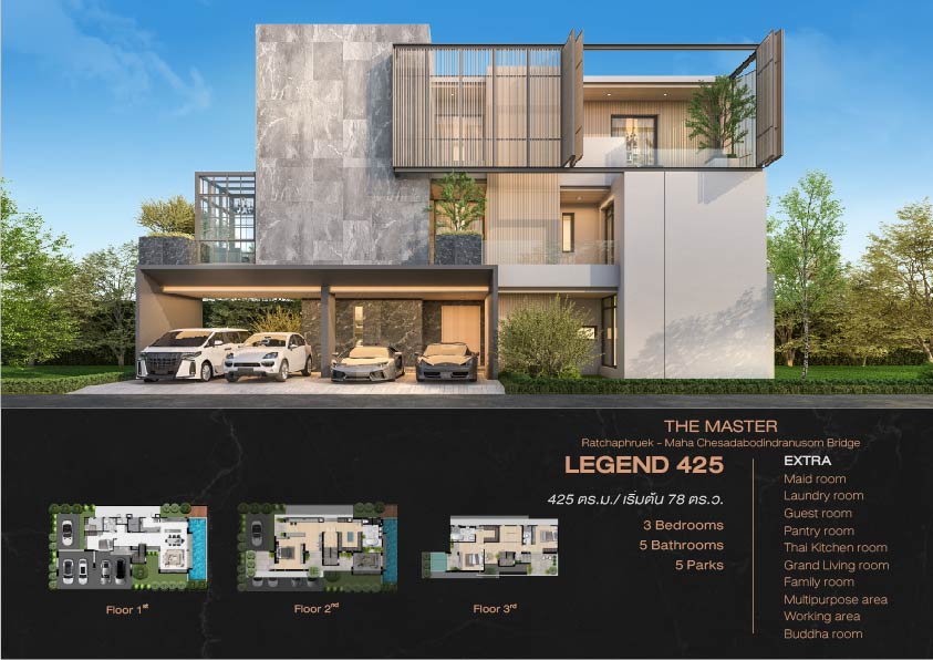 รูปภาพ เดอะ มาสเตอร์ ราชพฤกษ์-สะพานมหาเจษฎาบดินทร์ฯ (The Master Ratchapruek - Mahachesadabodindranusorn Bridge)