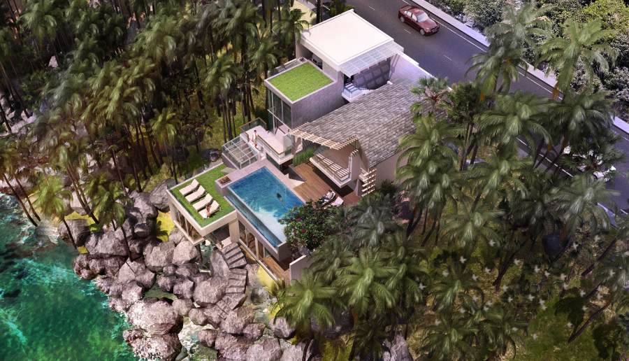 รูปภาพ ดิ เอ็มเมอรัล โอเชียน ฟร้อน เรสซิเด้นซ์ (The Emerald Oceanfront Residence)