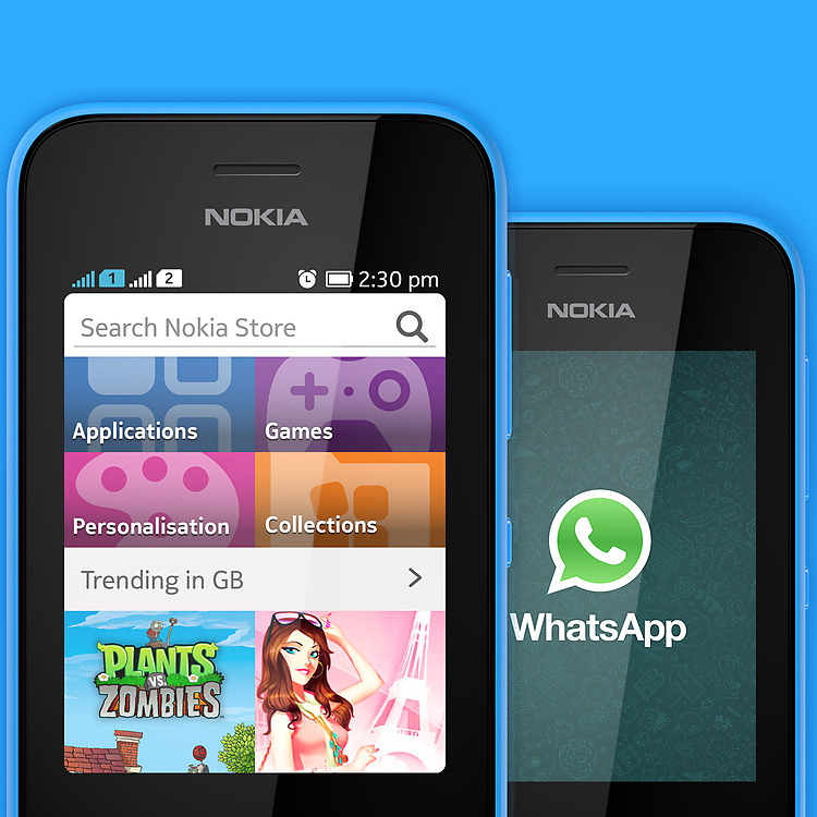 รูปภาพ โนเกีย Nokia-Asha 230 DUAL SIM