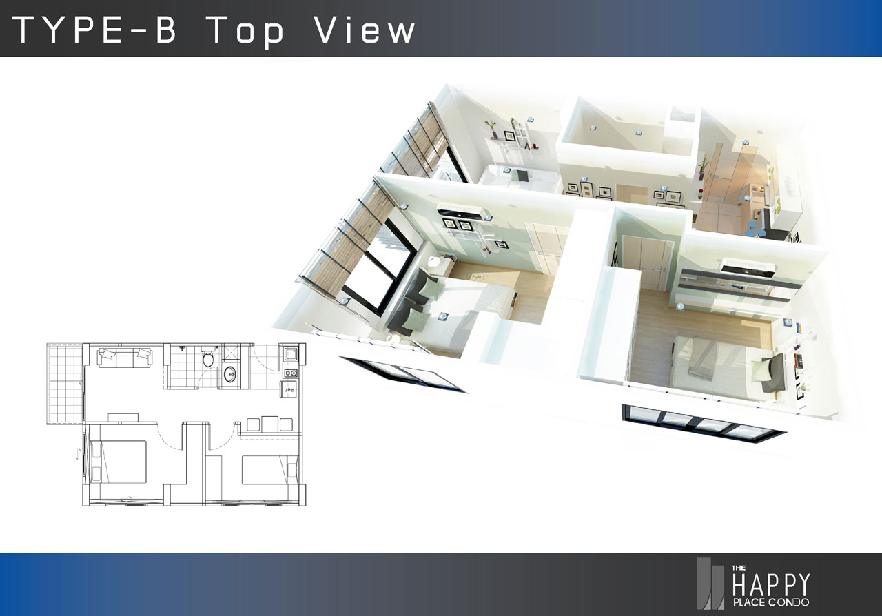 รูปภาพ เดอะ แฮปปี้ เพลส คอนโด (The Happy Place Condo)