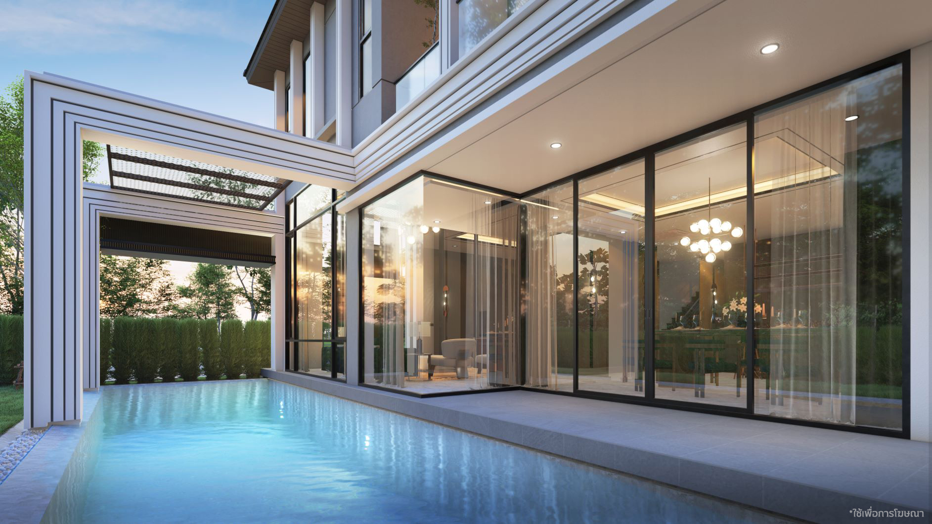 รูปภาพ เบลกราเวีย เอ็กคลูซีฟ พูล วิลล่า บางนา-พระราม 9 (Belgravia Exclusive Pool Villa Bangna - Rama 9)
