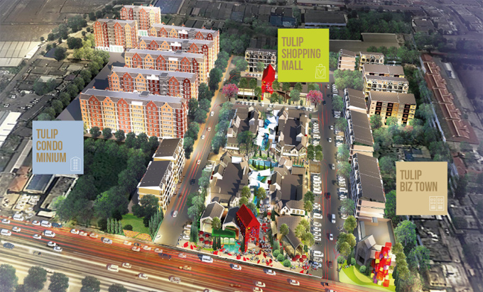 รูปภาพ ทิวลิป สแควร์ @ อ้อมน้อย (Tulip Square @ Aomnoi)