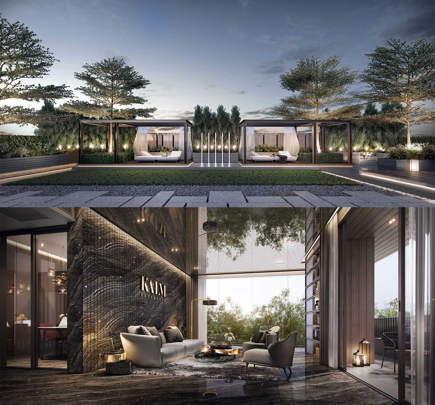 รูปภาพ คาล์ม เพนท์เฮ้าส์ (KALM Penthouse)