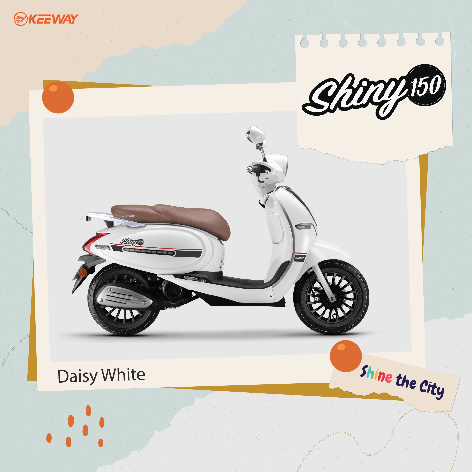 รูปภาพ คีย์เวย์ Keeway Shiny 150 ปี 2023