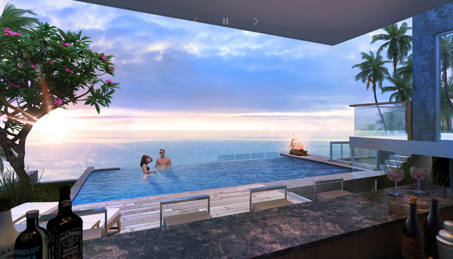 รูปภาพ ดิ เอ็มเมอรัล โอเชียน ฟร้อน เรสซิเด้นซ์ (The Emerald Oceanfront Residence)