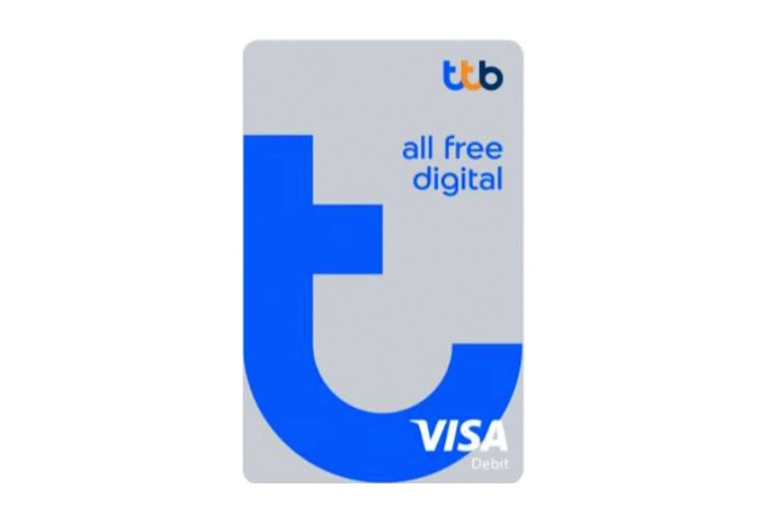 รูปภาพ บัตรเดบิต ทีทีบี ออลล์ฟรี ดิจิทัล (ttb All Free Debit Card)-ธนาคารทหารไทยธนชาต (TTB)