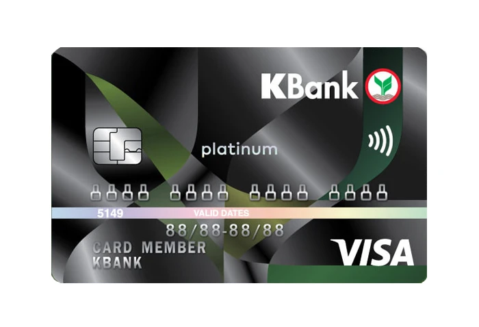 รูปภาพ บัตรเครดิต แพลทินัม กสิกรไทย-ธนาคารกสิกรไทย (KBANK)