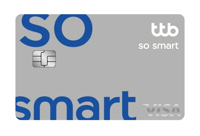 รูปภาพ บัตรเครดิต ทีทีบี โซ สมาร์ท (ttb so smart Credit Card)-ธนาคารทหารไทยธนชาต (TTB)