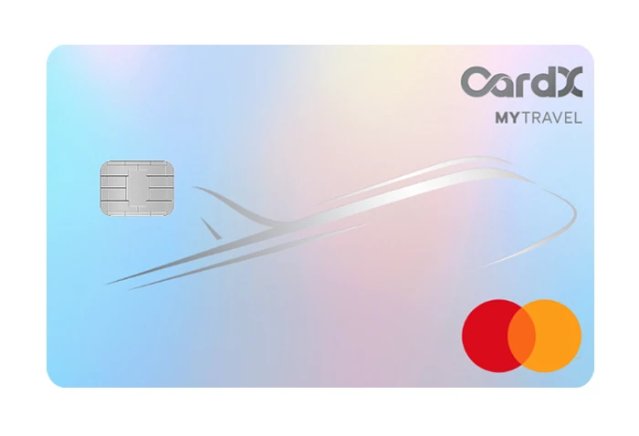 รูปภาพ บัตรเครดิตคาร์ เอ็กซ์ มาย แทรเวล (CardX MY TRAVEL Credit Card)-บริษัท คาร์ด เอกซ์ จำกัด