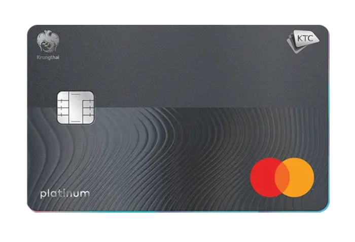 รูปภาพ บัตรเครดิต KTC PLATINUM MASTERCARD-บัตรกรุงไทย (KTC)