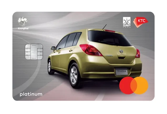 รูปภาพ บัตรเครดิต KTC - SNP2000 PLATINUM MASTERCARD-บัตรกรุงไทย (KTC)