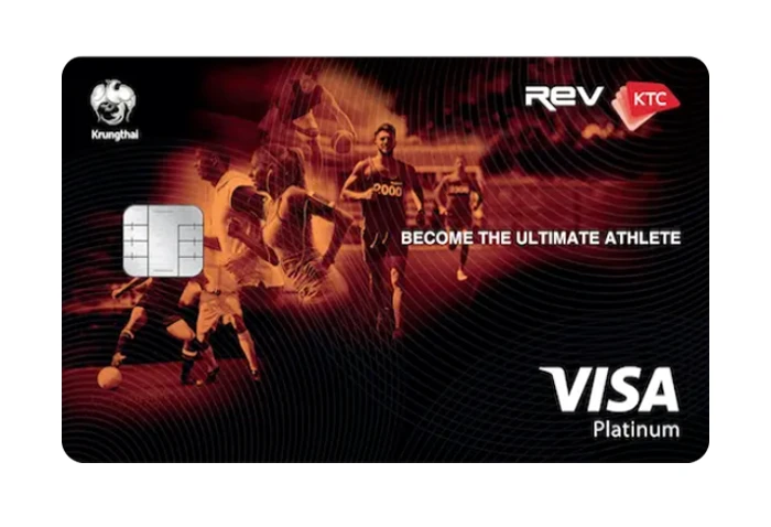 รูปภาพ บัตรเครดิต KTC - REV VISA PLATINUM-บัตรกรุงไทย (KTC)
