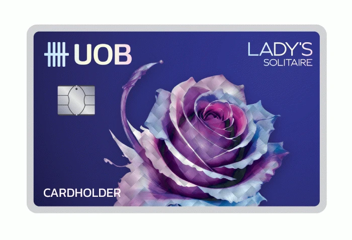 รูปภาพ บัตรเครดิต ยูโอบี เลดี้ โซลิแทร์ (UOB Lady's Solitaire Credit Card)-ธนาคารยูโอบี (UOB)