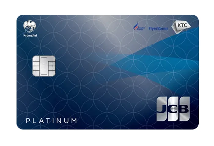 รูปภาพ บัตรเครดิต KTC - BANGKOK AIRWAYS JCB PLATINUM-บัตรกรุงไทย (KTC)