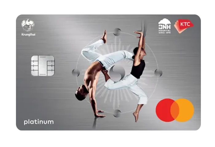 รูปภาพ บัตรเครดิต KTC - BNH HOSPITAL PLATINUM MASTERCARD-บัตรกรุงไทย (KTC)