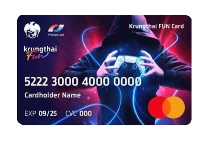 รูปภาพ บัตรเดบิต KRUNGTHAI FUN (KRUNGTHAI FUN Debit Card)-ธนาคารกรุงไทย (KTB)