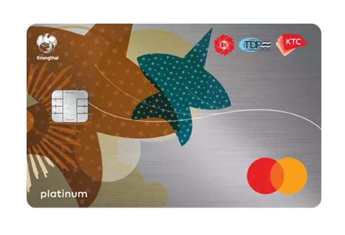 รูปภาพ บัตรเครดิต KTC - TAWEEKIT SUPERCENTER PLATINUM MASTERCARD-บัตรกรุงไทย (KTC)