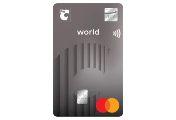 รูปภาพ บัตรเครดิตบิ๊กซี เวิลด์ มาสเตอร์การ์ด (AEON BIGC World Mastercard)-อิออน (AEON)
