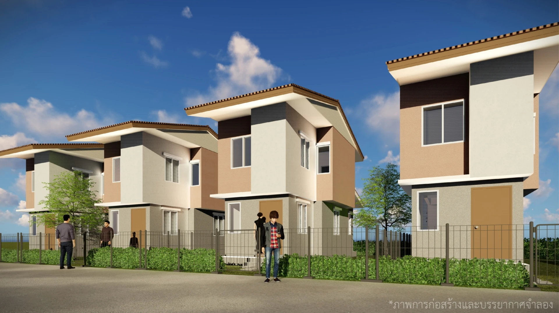 รูปภาพ โครงการเคหะชุมชนและบริการชุมชนศรีสะเกษ ระยะที่ 3 (Si Sa Ket Raya 3)