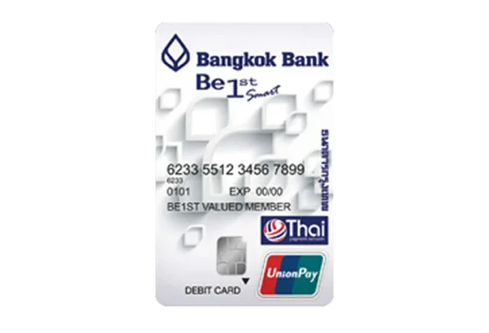 รูปภาพ บัตรบีเฟิสต์ สมาร์ท ทีพีเอ็น ยูเนี่ยนเพย์ (Be1st Smart TPN UnionPay Card)-ธนาคารกรุงเทพ (BBL)