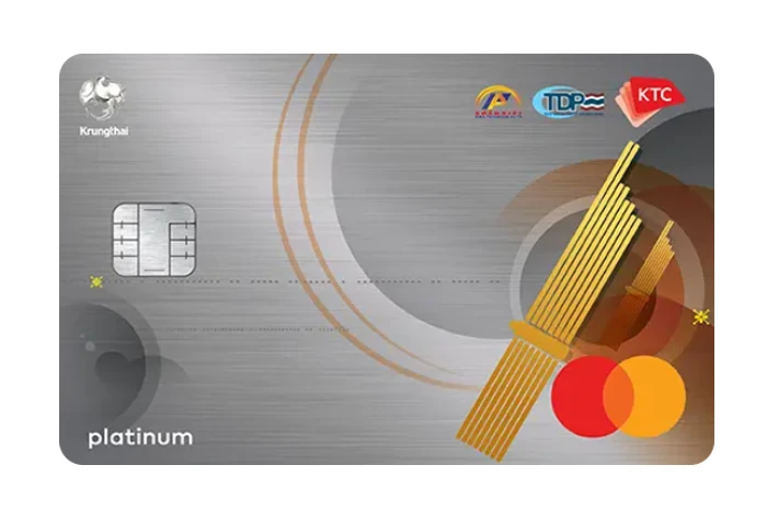 รูปภาพ บัตรเครดิต KTC - FAIRY PLAZA PLATINUM MASTERCARD-บัตรกรุงไทย (KTC)
