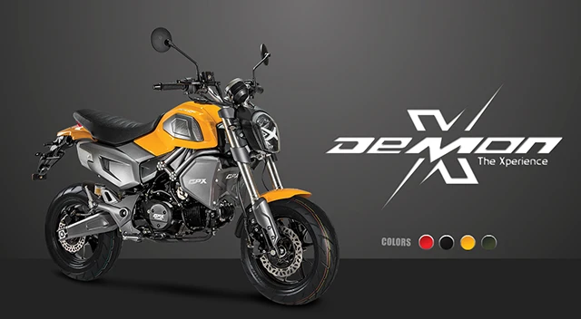 GPX Demon X 125 จีพีเอ็กซ์ เดมอน เอ็กซ์ 125 GPX Demon X 125 จีพีเอ็กซ์ เดมอน เอ็กซ์ 125
