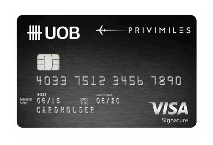 รูปภาพ บัตรเครดิต ยูโอบี พรีวิไมลส์ (UOB Privimiles Credit Card)-ธนาคารยูโอบี (UOB)
