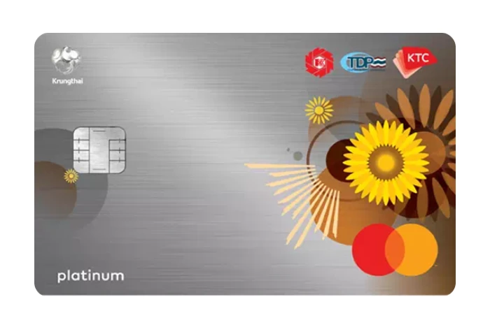 รูปภาพ บัตรเครดิต KTC - TAWEEKIT COMPLEX PLATINUM MASTERCARD-บัตรกรุงไทย (KTC)