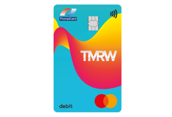 รูปภาพ บัตรยูโอบี มาสเตอร์การ์ด เดบิต TMRW-ธนาคารยูโอบี (UOB)