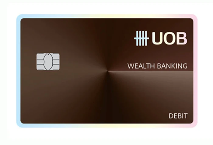 รูปภาพ บัตรยูโอบี เวลท์ แบงก์กิ้ง เดบิต (UOB Wealth Banking Debit Card)-ธนาคารยูโอบี (UOB)