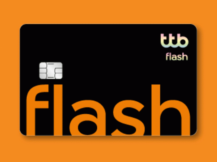 บัตรกดเงินสด flash - ธ.ทหารไทยธนชาต