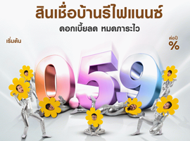 สินเชื่อบ้านรีไฟแนนซ์ - ธนาคารแลนด์แอนด์เฮ้าส์