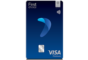 บัตรเครดิตกรุงศรีเฟิร์สช้อยส์ วีซ่า แพลทินัม